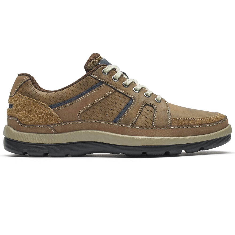 Rockport Joggesko Herre Brune - Get Your Kicks Mudguard Blucher - HQNX60847